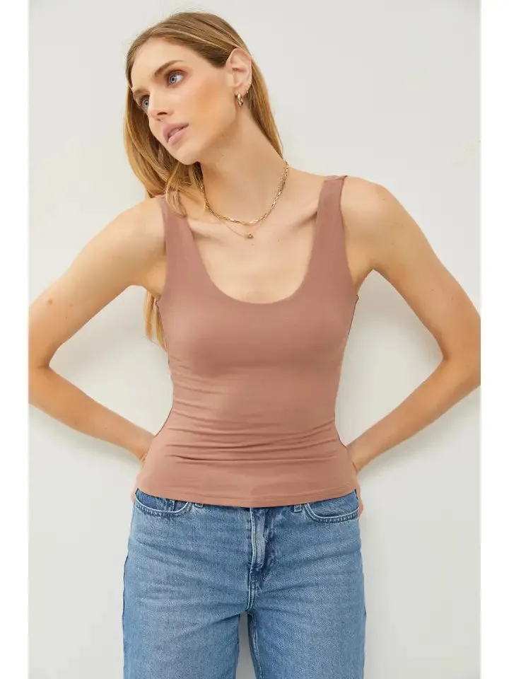 Basic Scoop Neck Tank *Multiple Colors*