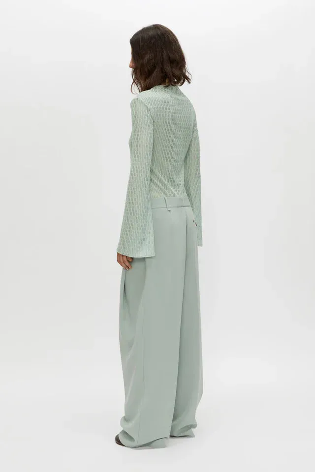 Camilla and Marc Davana Top in Sage Green