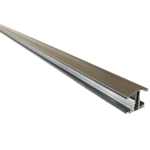 Capex Snap Down (10-25mm) Glazing Bar (2m) - Brown
