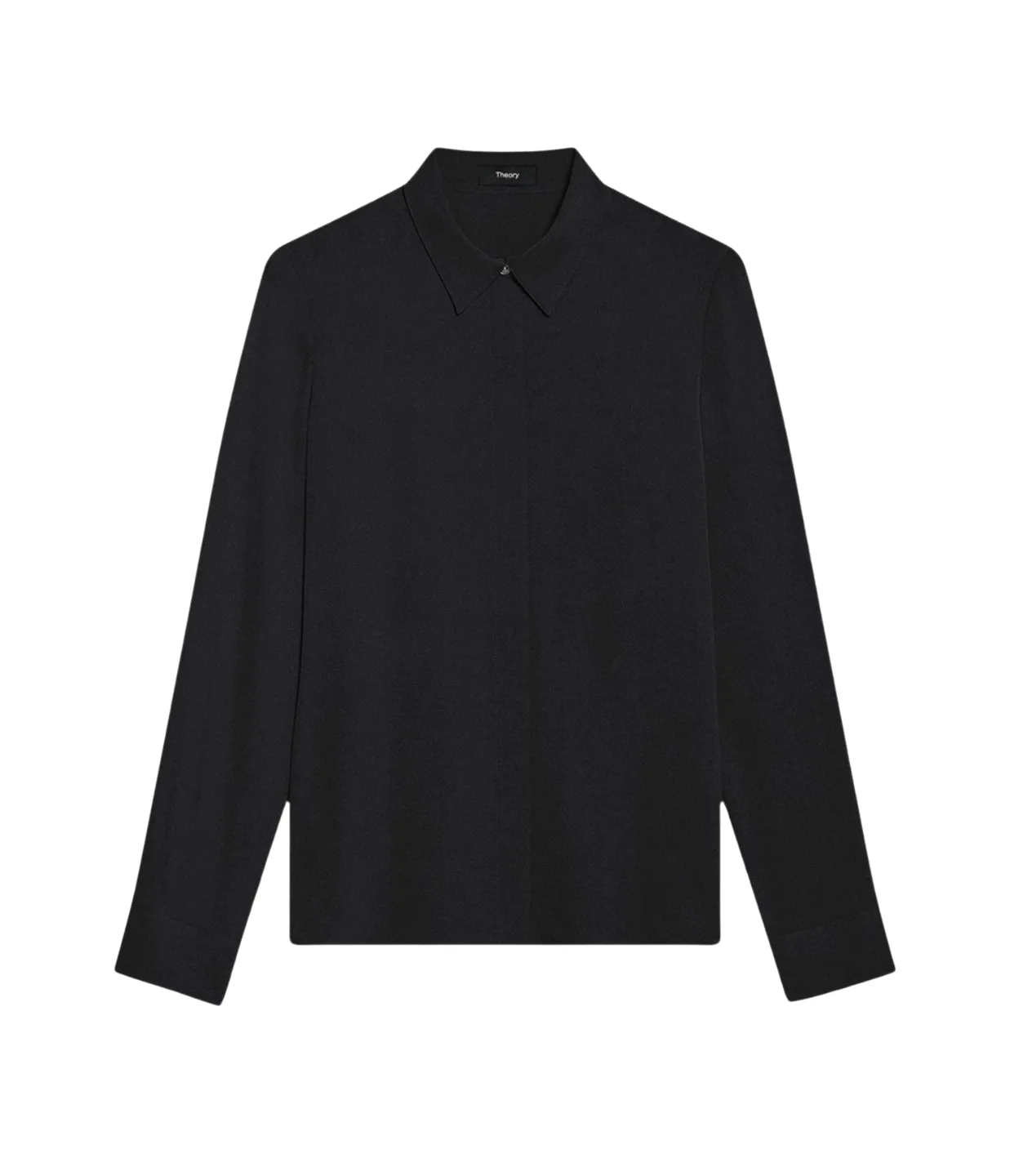 Classic Fitted Shirt in Black