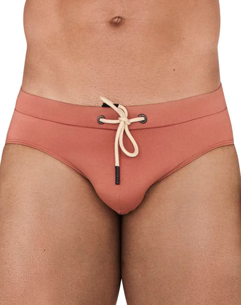 Clever 1514 Acqua Swim Briefs Ochre