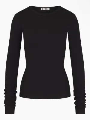 ETERNE Long Sleeve Fitted Top