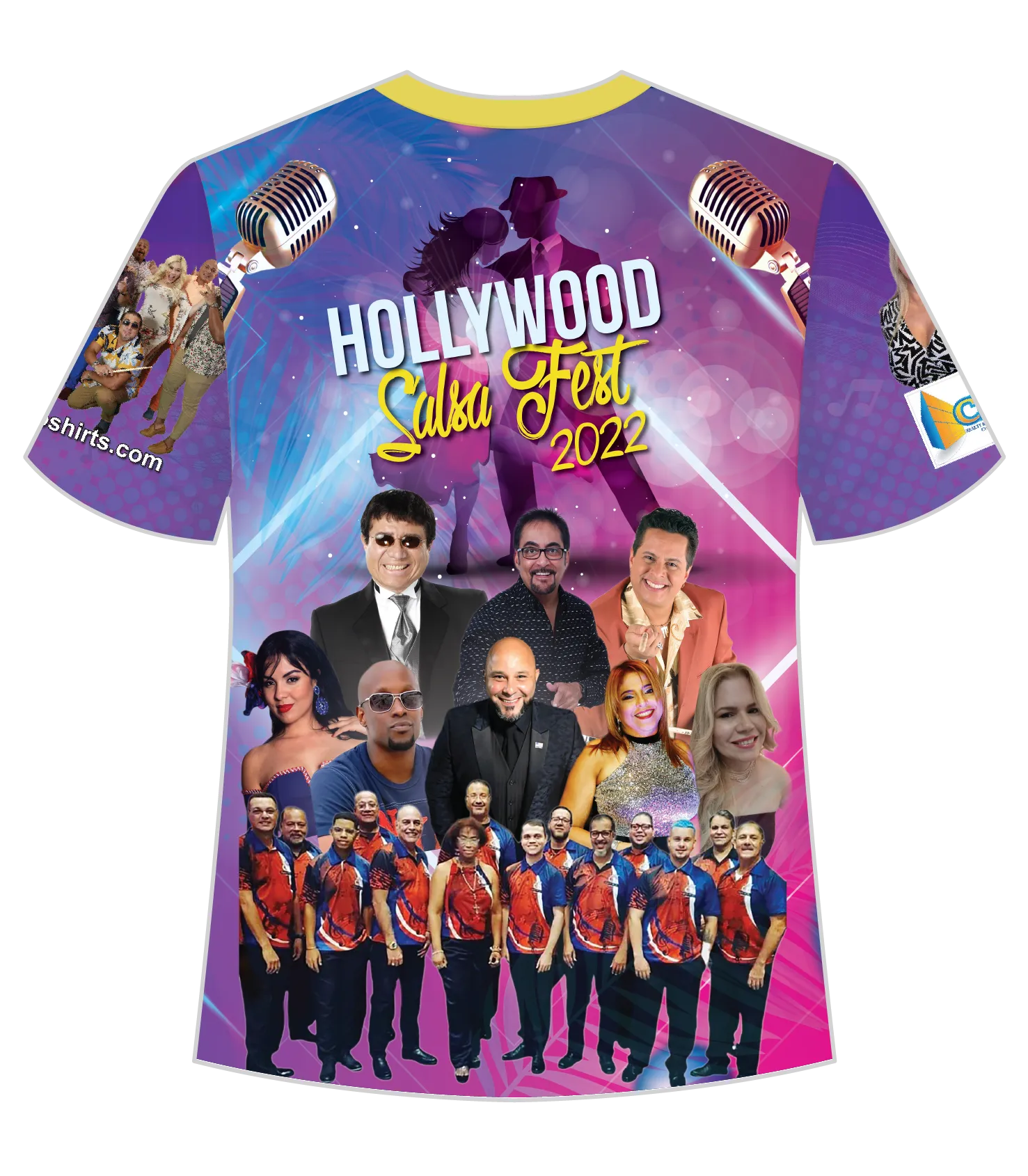 Hollywood Salsa Fest Official Shirt - CLOSE OUT
