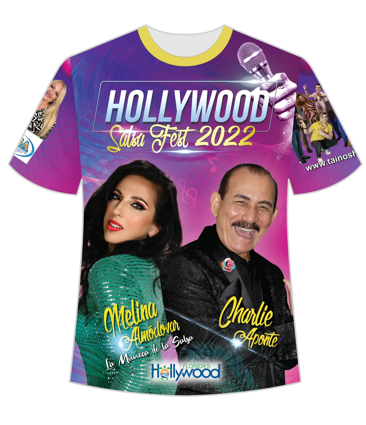 Hollywood Salsa Fest Official Shirt - CLOSE OUT