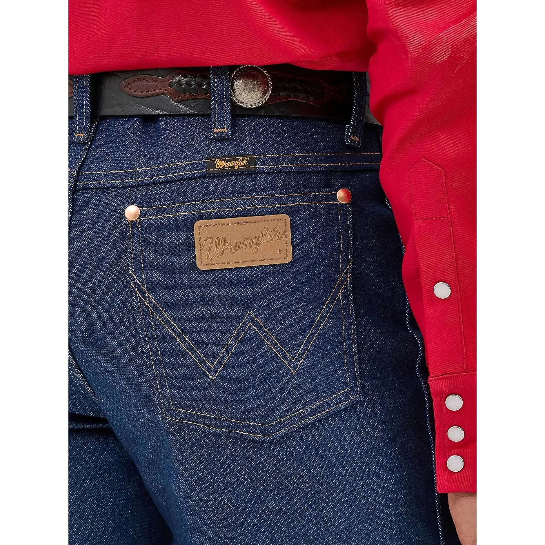 Men's Wrangler® Cowboy Cut® Rigid Slim Fit Jean 100936DEN