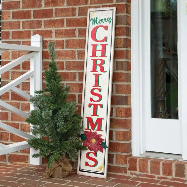 MERRY CHRISTMAS PORCH SIGN