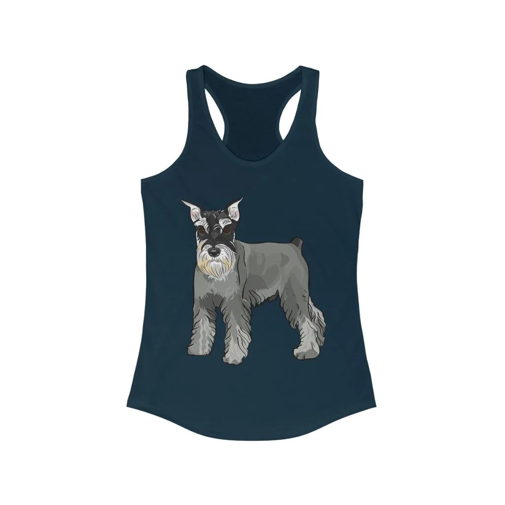 Miniature Schnauzer Women's Ideal Racerback Tank