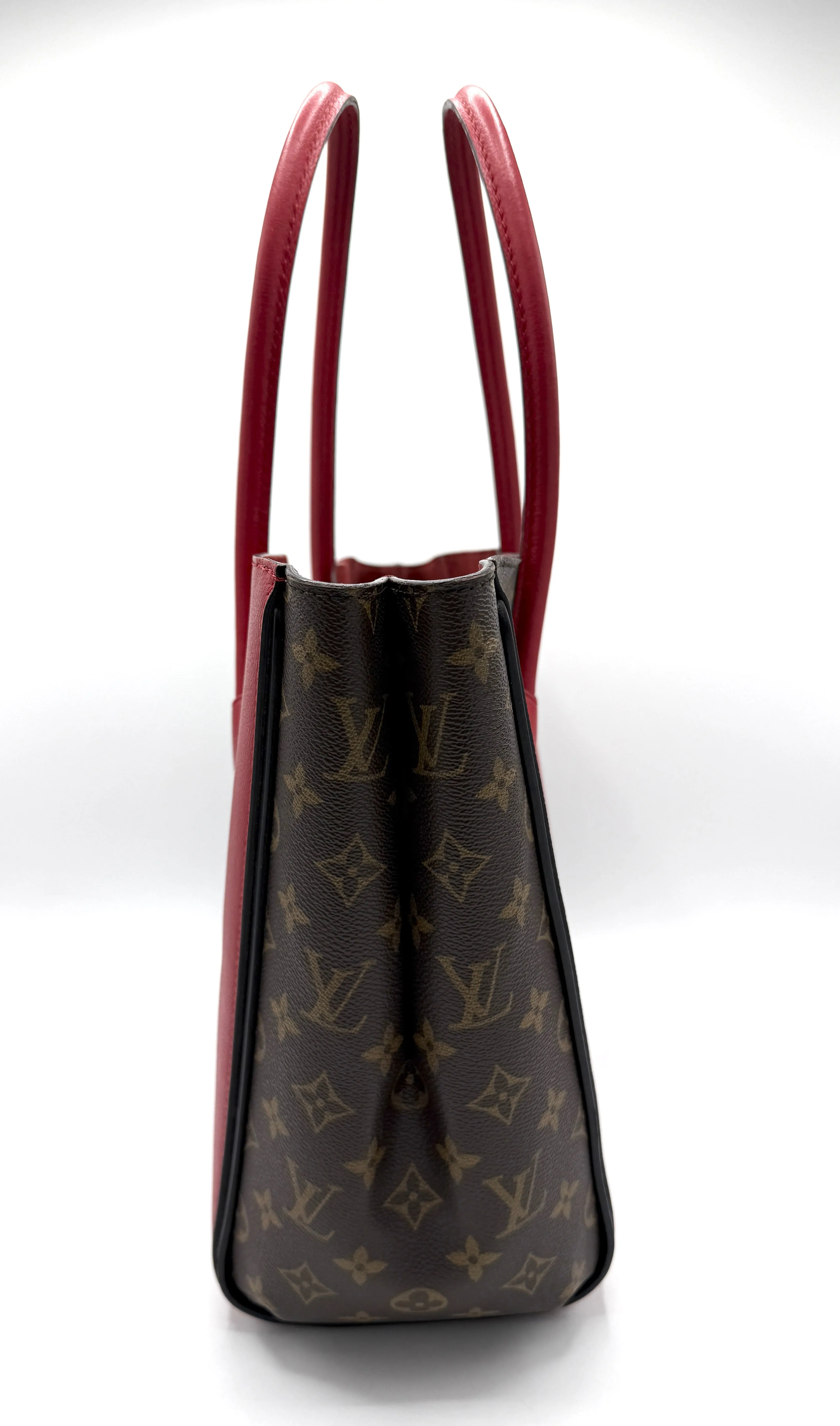 Monogram/Red Leather Kimono MM