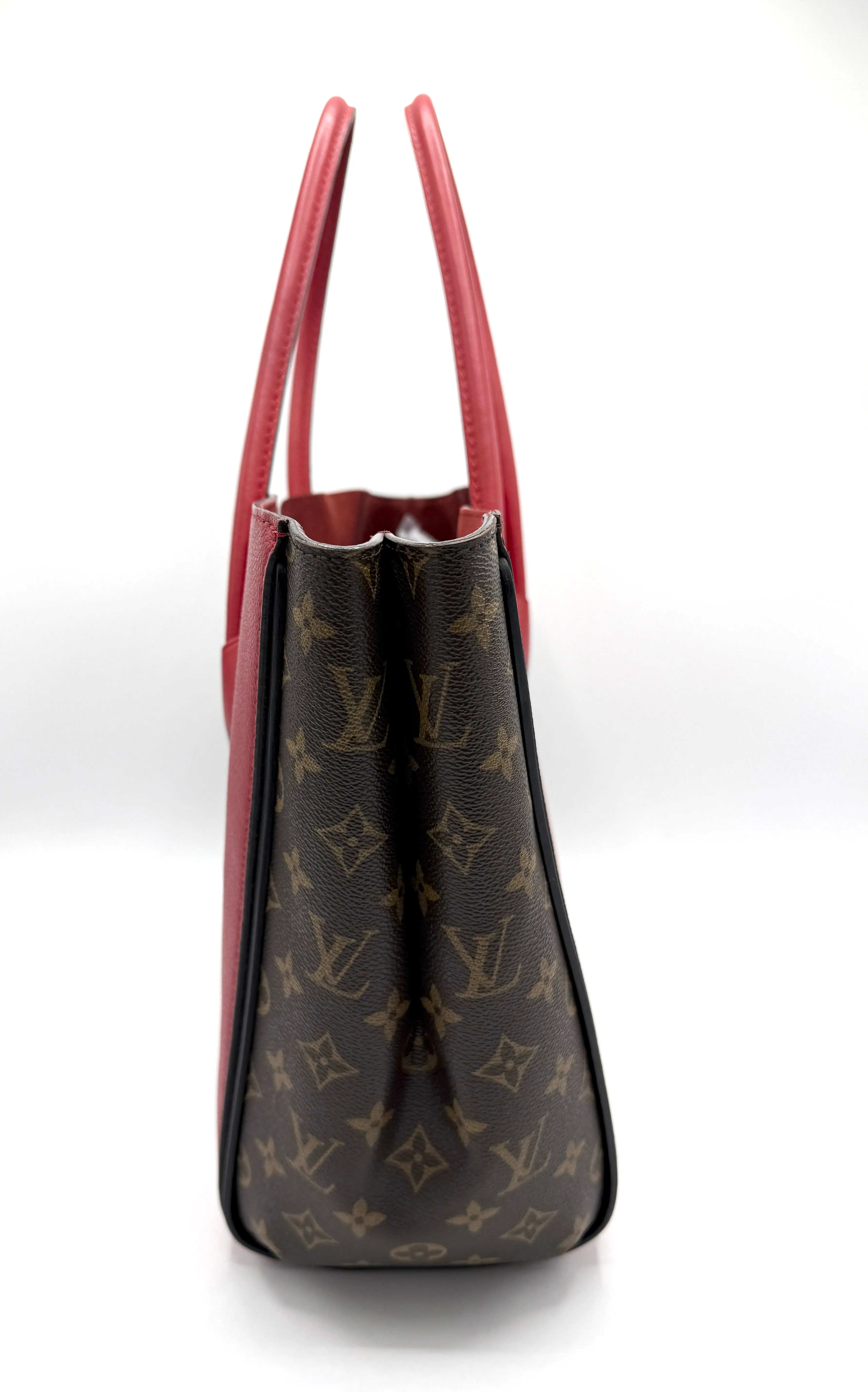 Monogram/Red Leather Kimono MM