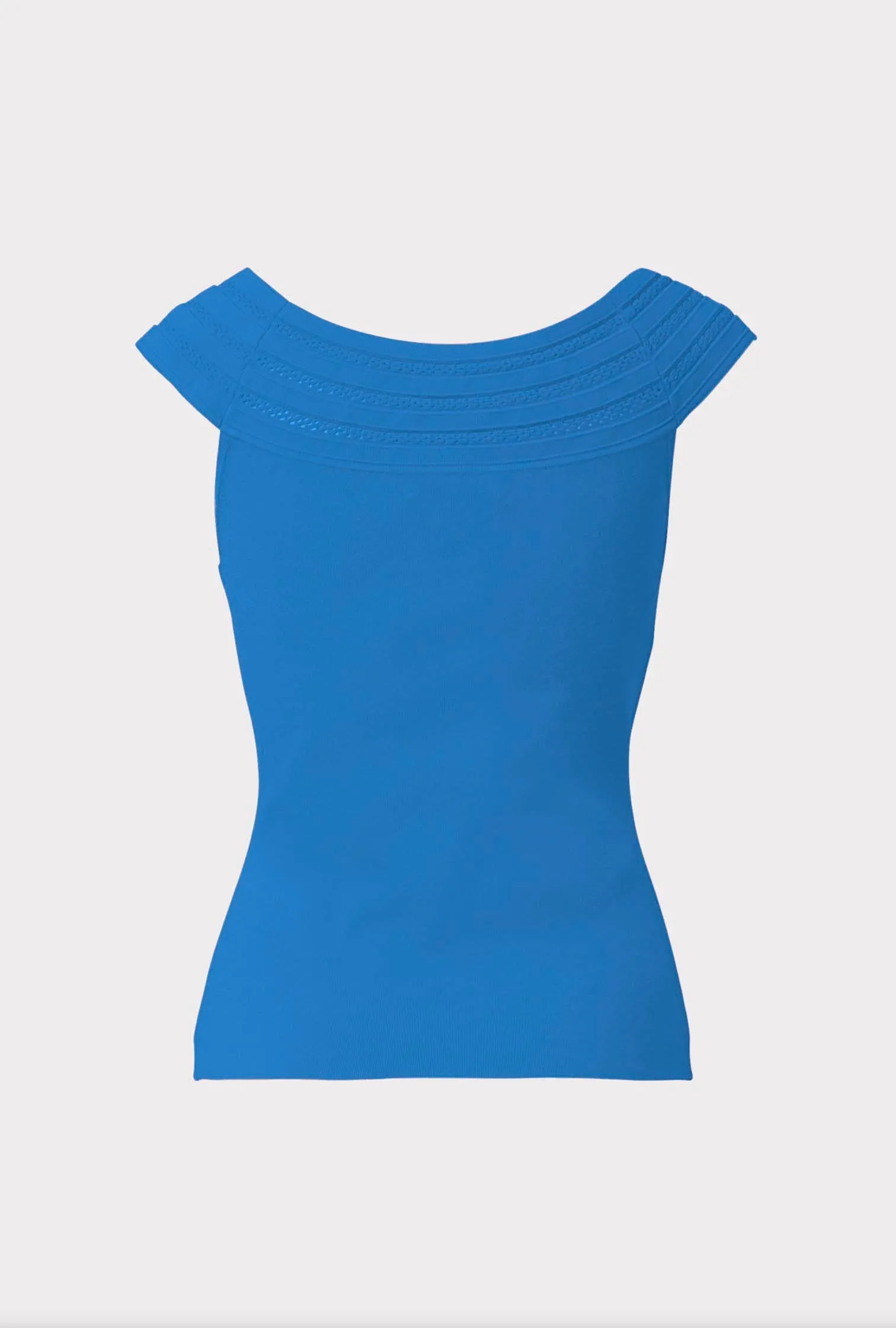 Pointelle Band Tank