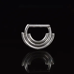 Small Hinged Clicker with Triple Rings