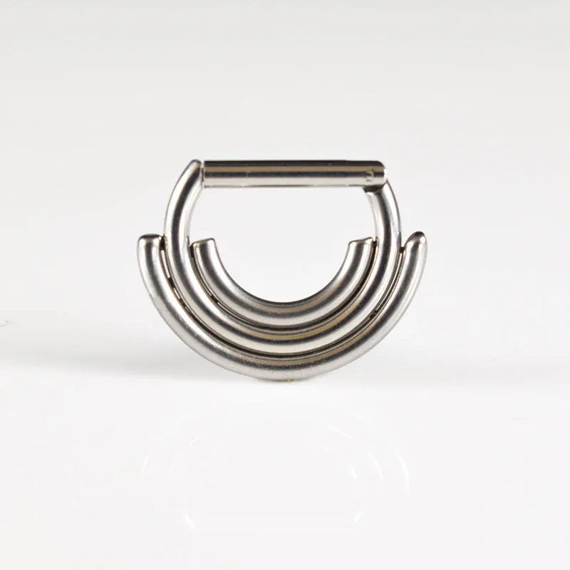 Small Hinged Clicker with Triple Rings