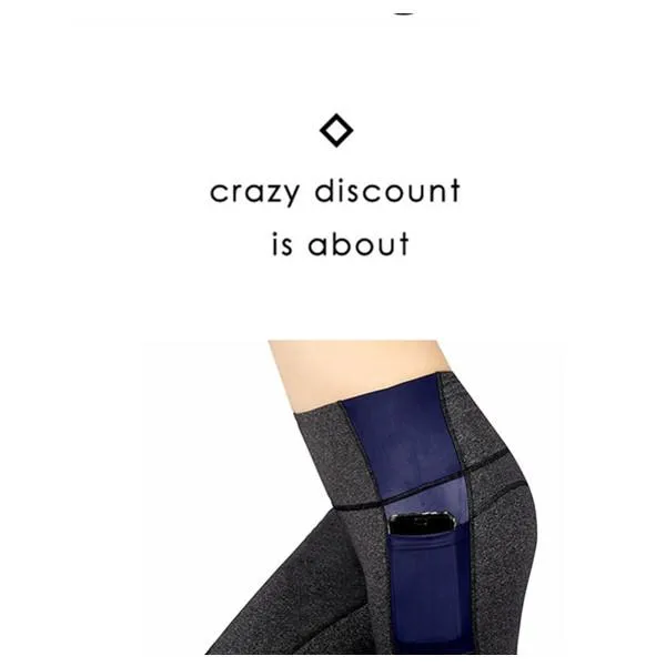 Stylish Stitching Legging With Pockets