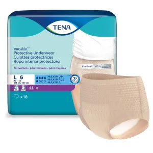 TENA ProSkin Protective Underwear for Women XL .