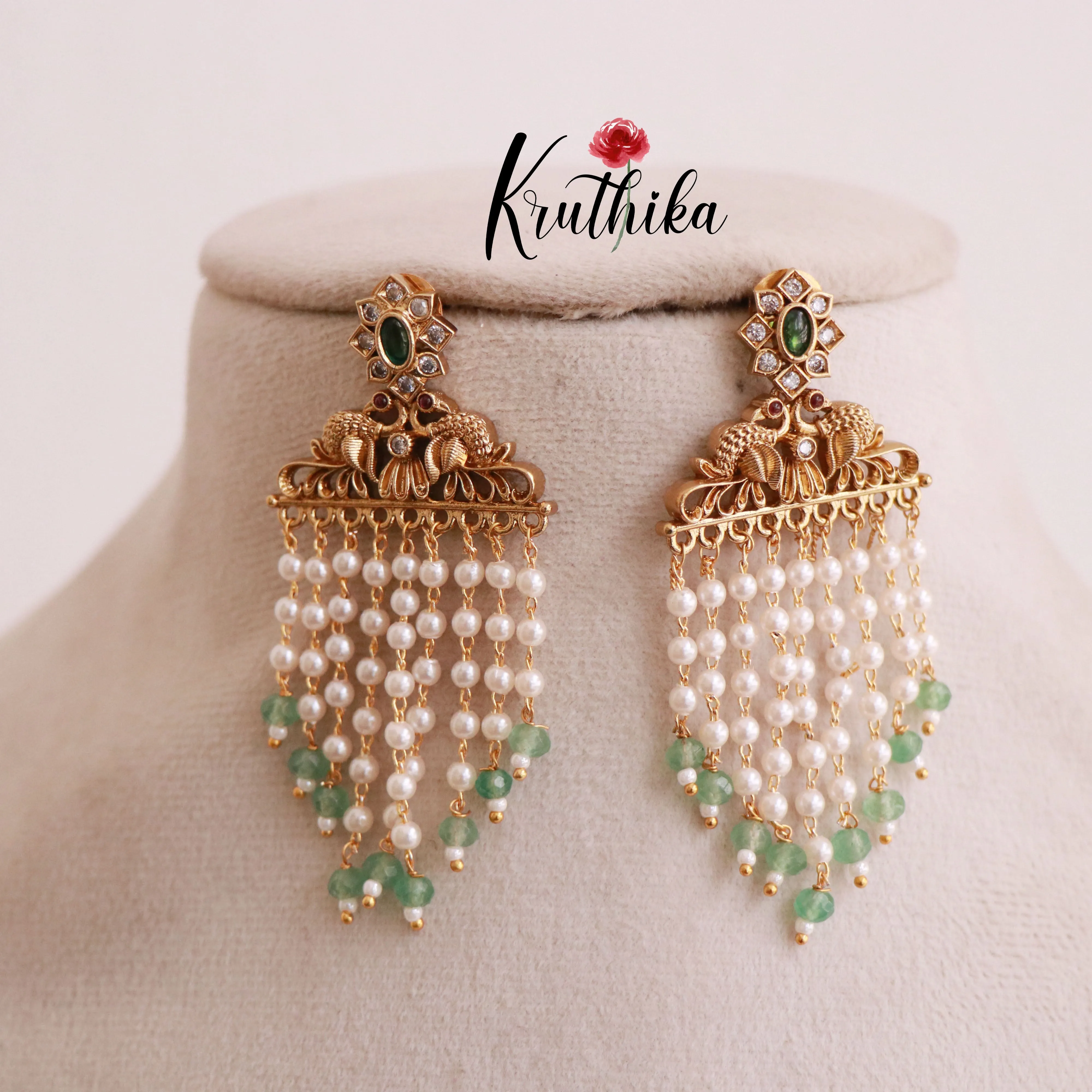 Trendy Peacock Jhumkas E456